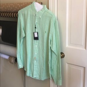 Ralph Lauren large 100% linen